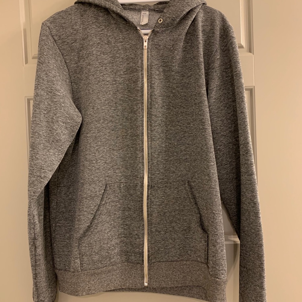 American Apparel Zip Up Hoodie